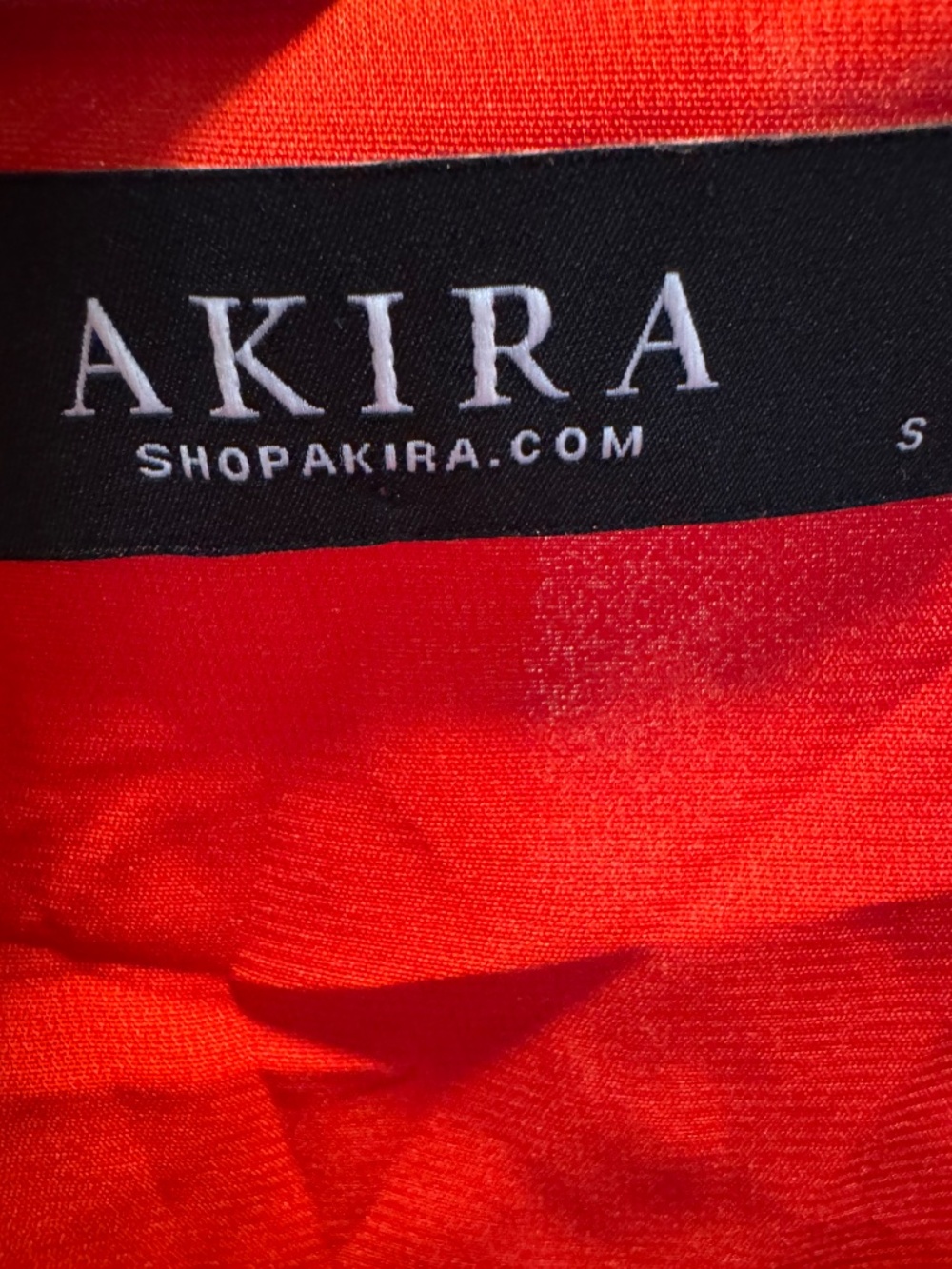 Akira Red Crop Top - Picture 5 of 7